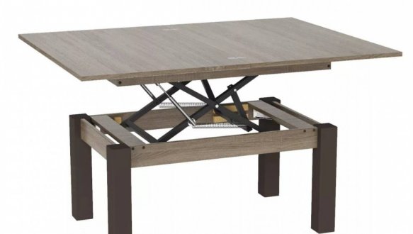 Стол-трансформер B-Fly Art In Head Дуб Винтаж оксид / Венге 4