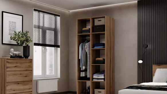 Шкаф распашной комбинированный двухдверный Art In Head №13 Light, ширина 80 см 4