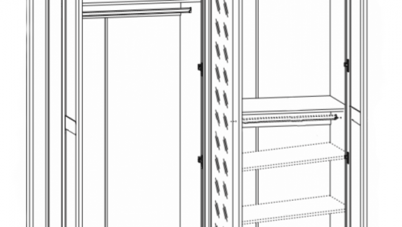 Шкаф 4D Амстердам 0