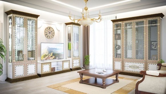 Модульний передпокій Сокме Версаль Сосна арктична / Мадагаскар 0