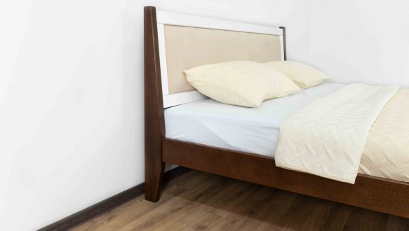 Кровать двуспальная деревянная Дримка Магнолия Бук 1