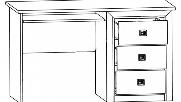 Стол письменный BIU/130 Коен 2