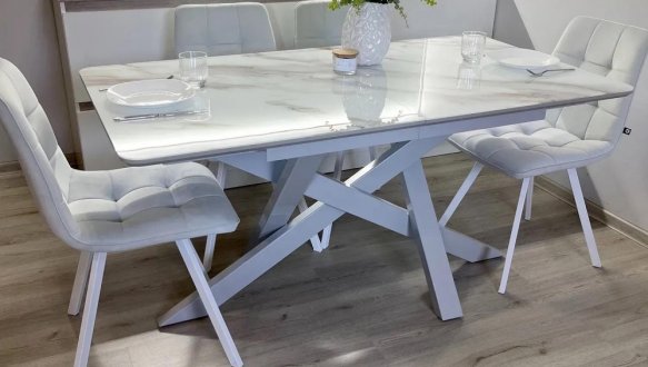 Стол кухонный раскладной Джем Lars / Ларс 150-190 см 5