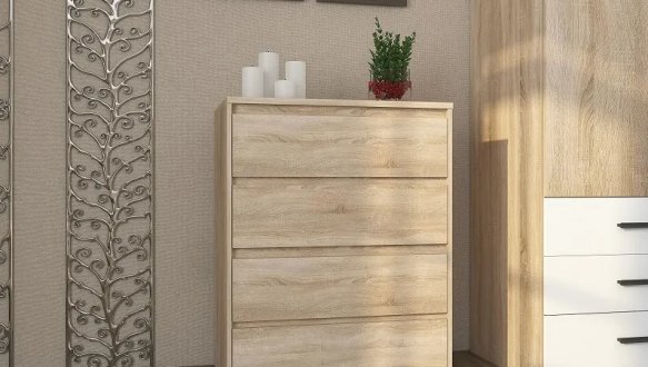 Комод 4шх Лайн