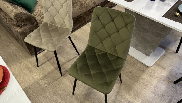 Стул Джерри Вельвет оливковый 1