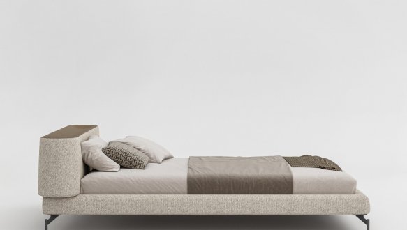 Кровать мягкая двуспальная Woodsoft Vertigo / Вертиго 1