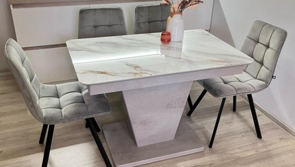 Стіл кухонний розкладний Джем Slide / Слайд 120-160 см 7