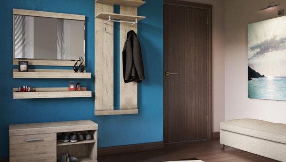 Модульний передпокій Mebelbos Oskar / Оскар Дуб санремо 0