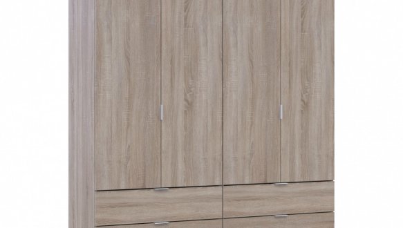 Шкаф Дорос Гелар дуб сонома 4-х дверный 155 см 5