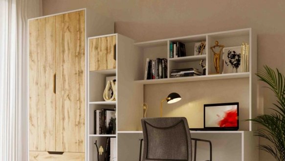 Шкаф Viorina Deko Teenager 2 дверный графит 0