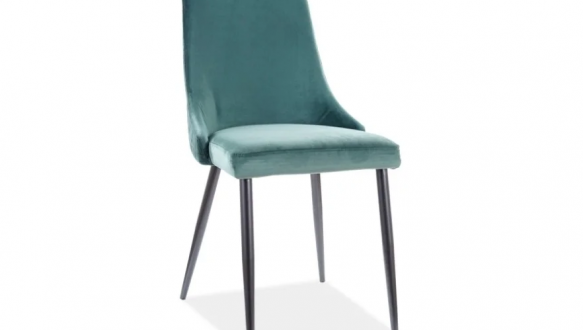 Стілець Piano B Velvet зелений
