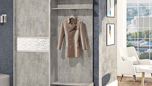 Передпокій-купе 1,4м Модель-2 однодверний