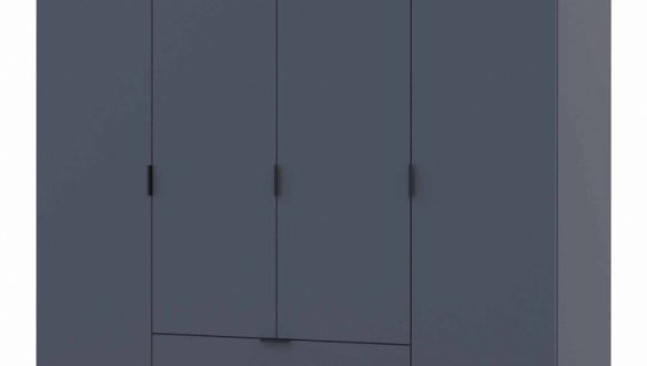 Шафа 4Д Гелар Дорос 4 дверна білий 155 см 2