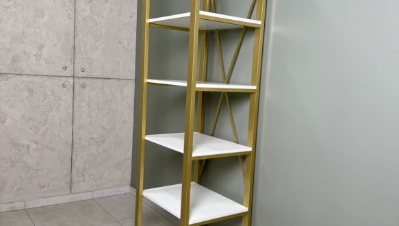 Стеллаж LOFT 600 Дуб Сонома / Чёрный мат MebliRoMax 7