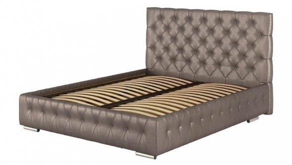 Кровать мягкая двуспальная Городок меблі Арабель с подъемным механизмом и нишей для белья 9