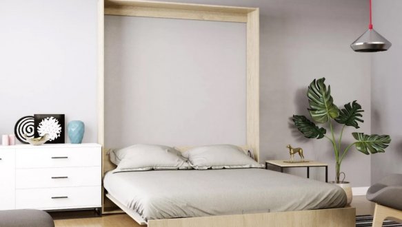 Кровать двуспальная шкаф трансформер Art in Head Mitra / Митра 160 см 5