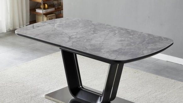 Стол Gustaf (160-200 см) Bora Grey Glossy 0