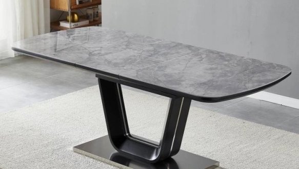 Стол Gustaf (160-200 см) Bora Grey Glossy 3