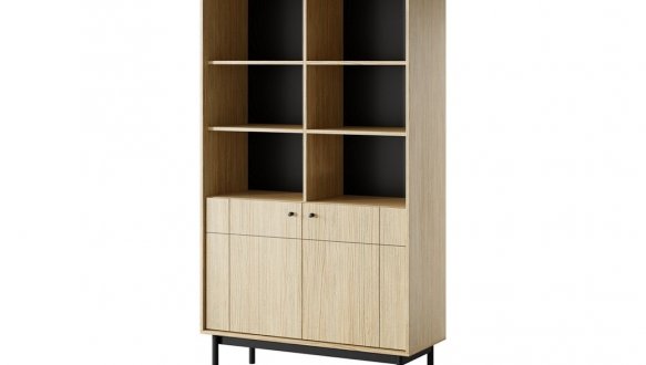 Стелаж дуб лінеа Japandi R104 3