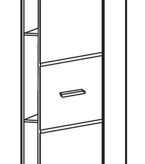 Пенал навесной SFW1D Вушер 2