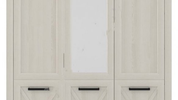 Шкаф SZF3D Гербор Марсель 3 дверный ясен снежный 167 см 0