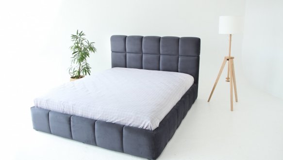 Ліжко м'яке двоспальне Тейлор з підйомним механізмом та нішею для білизни 13