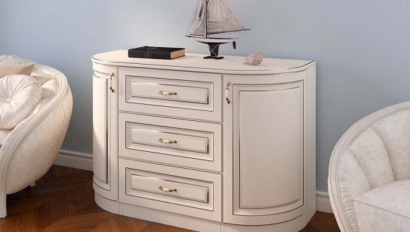 Комод 2 дв (R) + 3 шх