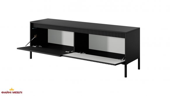 Тумба под ТВ Senso/Сенсо RTV153 Чёрный Perfect Home Ширина 153 см 3