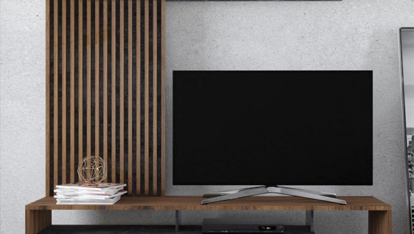 Стенка Нео 2 Дуб ливорно / Бетон темный