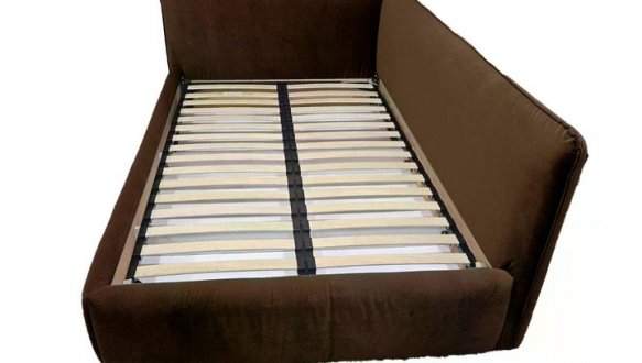 Кровать детская мягкая Городок Асти с подъемным механизмом 3