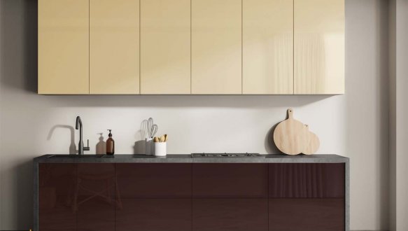 Модульна кухня Фарбований високий глянець 20