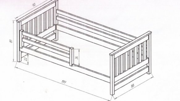 Кровать Адель 12