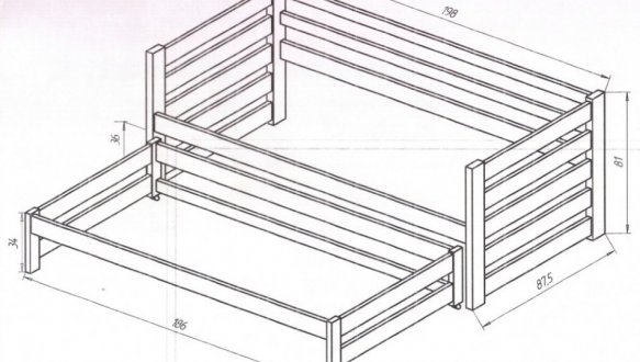 Ліжко Соня 3