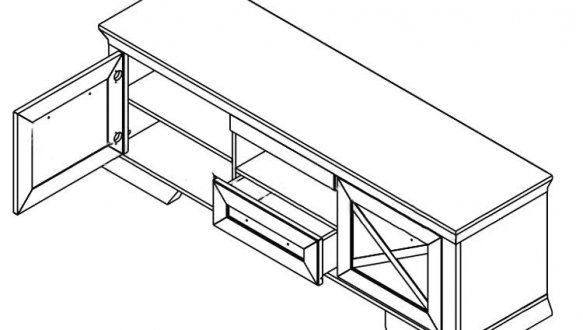 Тумба ТВ RTV167 Марсель 2