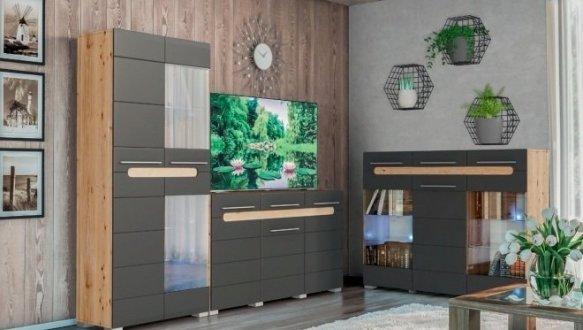 Модульна вітальня Б'янко