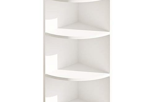 Шафа верхня В30.72/В30.92 кут. відкрита Фарбований високий глянець з друком