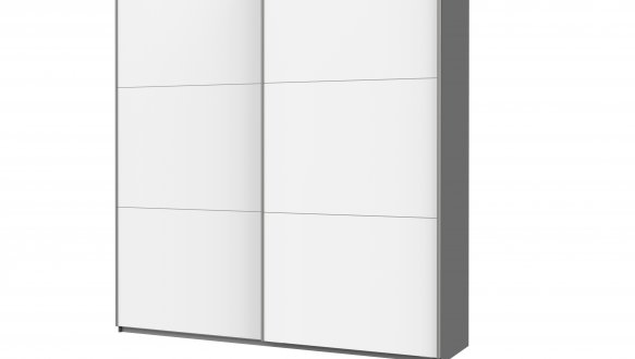 Шафа-купе Дорос G-Caiser графіт/білий 2 дверна 200 см