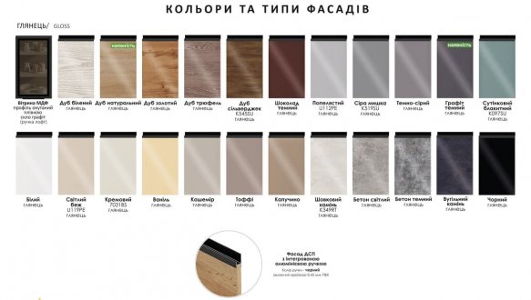 Модульная кухня Тренд Комфорт мебли 3