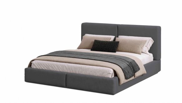 Кровать мягкая Виорина деко Insta / Инста с подъемным механизмом и нишей для белья 20