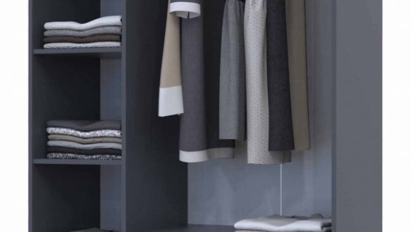 Шкаф 3Д Гелар Дорос 3 дверный графит 117 см 8