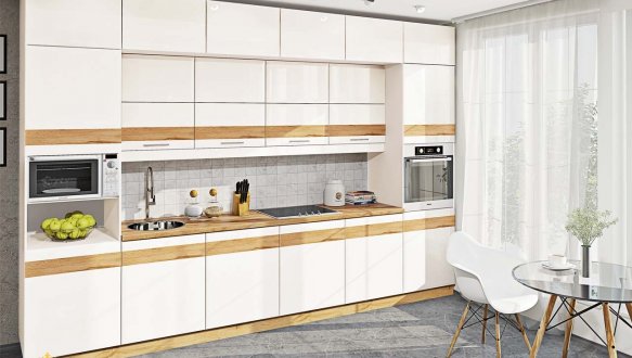 Модульна кухня Хай-тек глянець 12