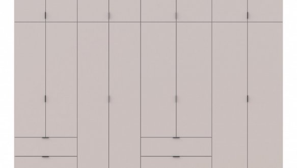 Шкаф для одежды Дорос Лукас кашемир 8 дверный 340 см 4