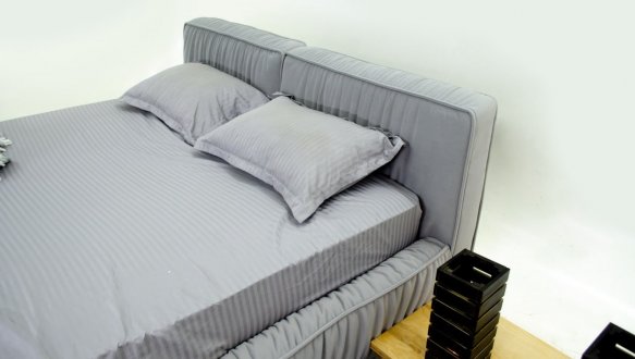 Ліжко м'яке двоспальне Шик Галичина Ресофт Слім 5