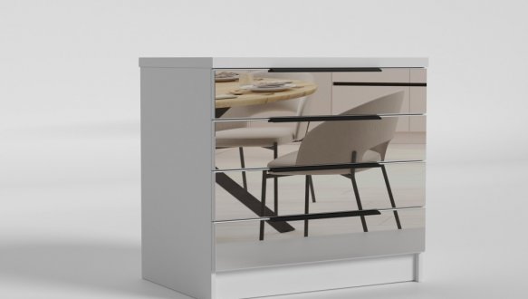 Комод зеркальный 800 Нуар MatroLuxe 0