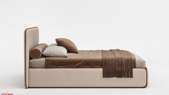 Ліжко м'яке двоспальне Woodsoft Torino / Торіно 4