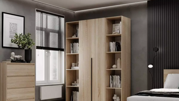 Шкаф распашной комбинированный двухдверный Art In Head №15 Light, ширина 160 см 3