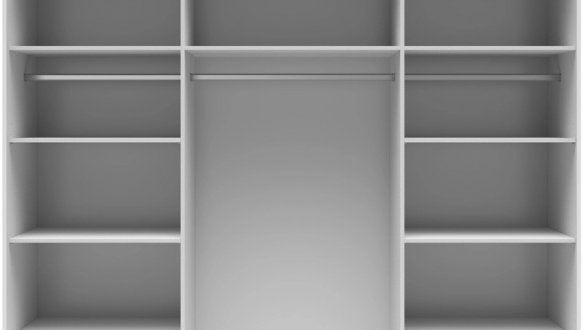 Шкаф-купе с зеркалом SZF/220 Tetrix 3