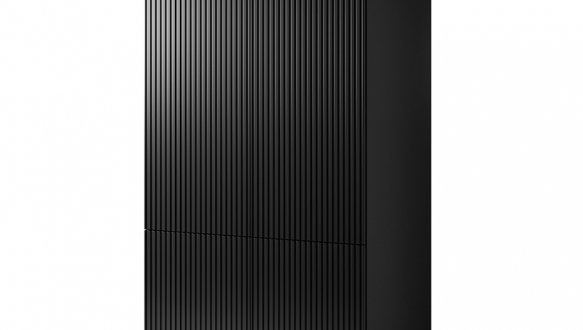 Шафа 90 2D Cama Pafos 2 дверна чорний 90 см 3