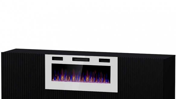 Комод 180 EF Pafos з електрокаміном 5