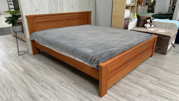 Кровать двуспальная деревянная ЧДК Элит NEW Щит Сосна 0